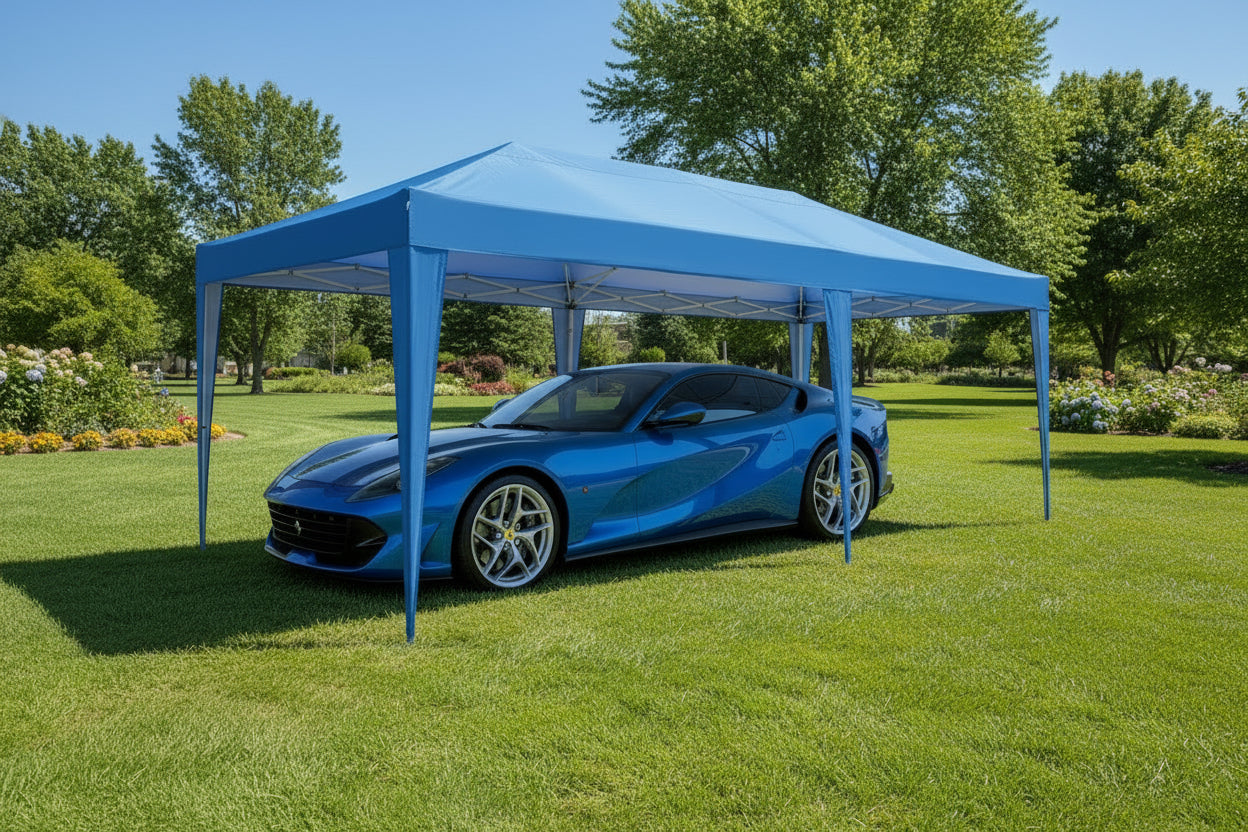 Gazebo Pliable Ombrily grand format ouvert